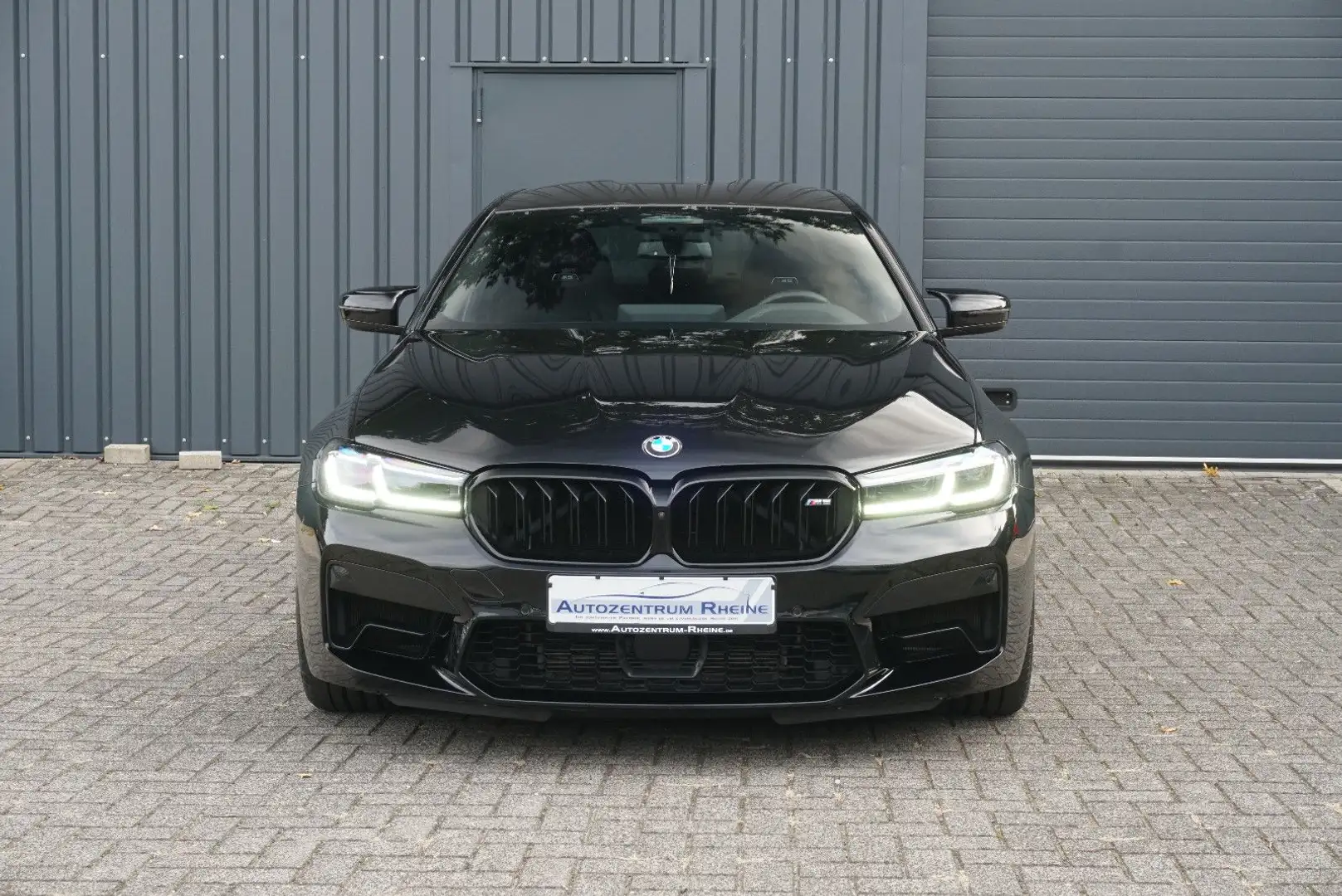 BMW M5 CarbonDach HUD B&W Sound 360° 4xSHZ ACC Laser Schwarz - 2