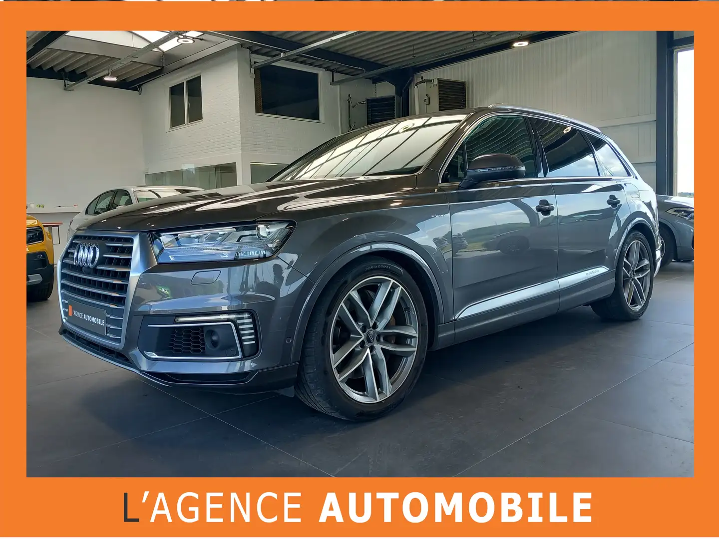 Audi Q7 3.0 TDi V6 Quattro e-tron PHEV -Garantie 12M Grey - 1
