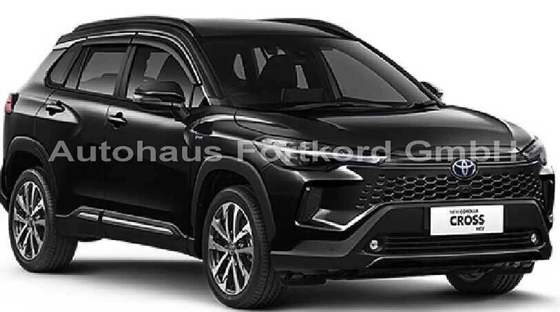 Toyota Corolla Cross 1.8 Hybrid Style - Facelift - NAVI, LED, PDC, SZ.. Schwarz - 1