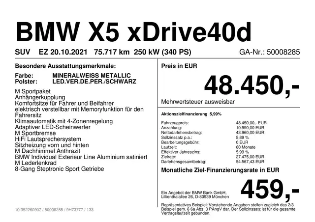 BMW X5 view 2