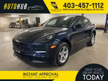 Dark Blue 2019 Porsche Macan AWD SUV / Crossover All-Wheel Drive 7-Speed Automatic