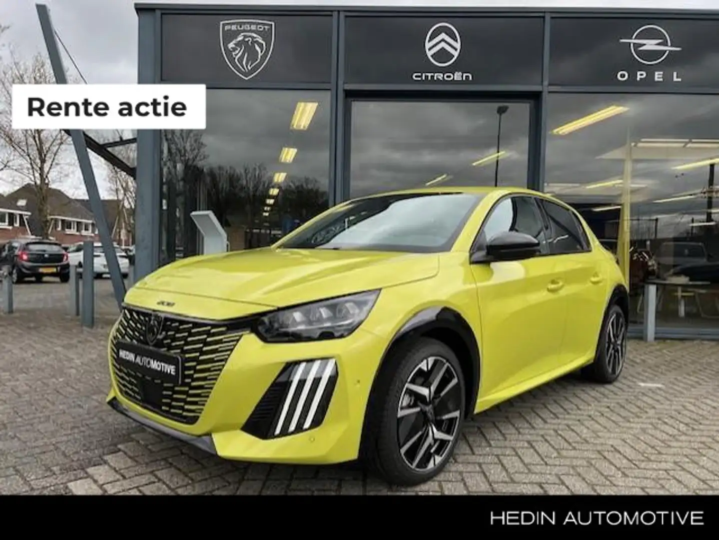 Peugeot e-208 EV GT 51 kWh | Gratis wallbox actie | Navigatie | Galben - 1
