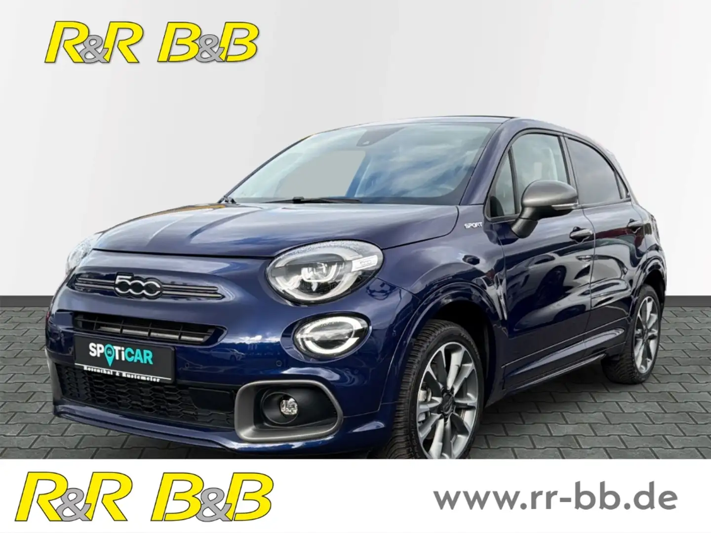Fiat 500X Dolcevita 1.5 Mild-Hybrid NAVI RüCKFAHRKAMERA Car Albastru - 1