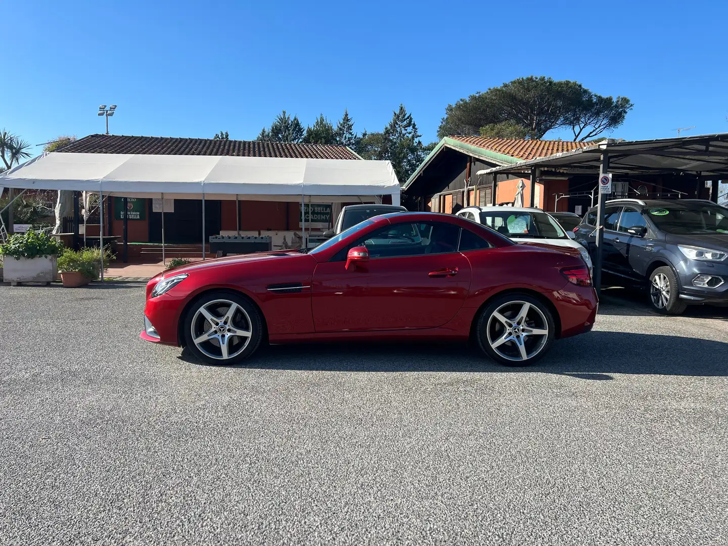 Mercedes-Benz SLC 180 SLC - R172 2016 AMG Line auto Rouge - 2