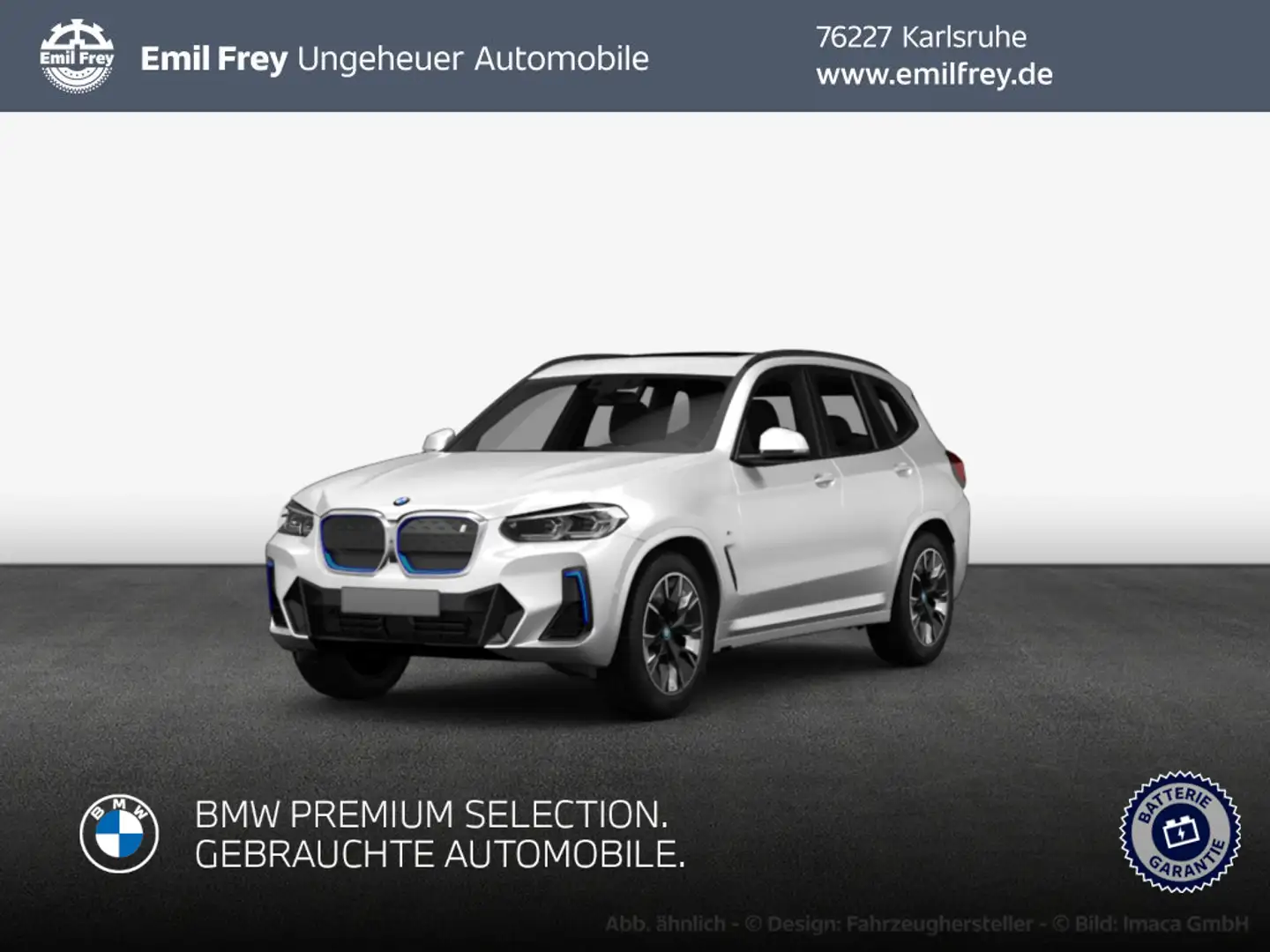 BMW iX3 Inspiring Bílá - 1