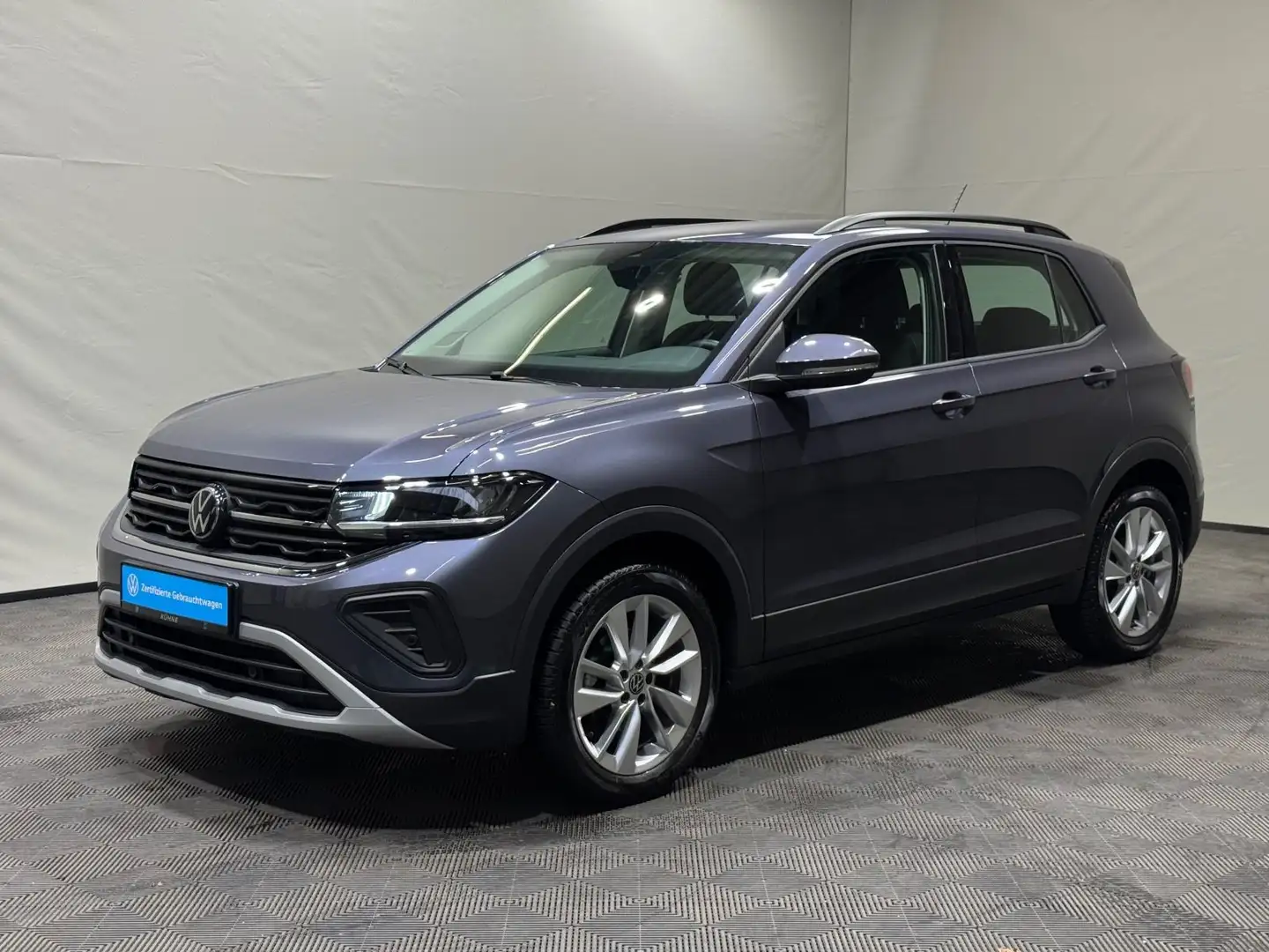 Volkswagen T-Cross Life 1.0 TSI | LED NAVI KAMERA AHK ACC Grau - 2