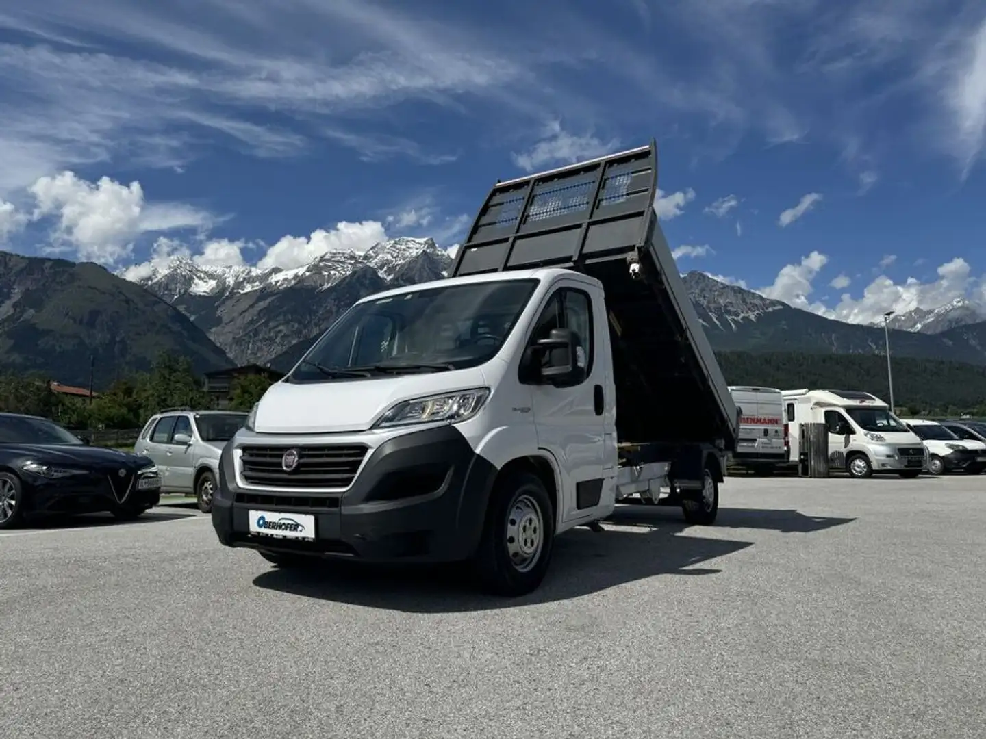 Fiat Ducato Maxi 3-Seiten Kipper L2+ JTD130 *NETTO € 26.990* Weiß - 2