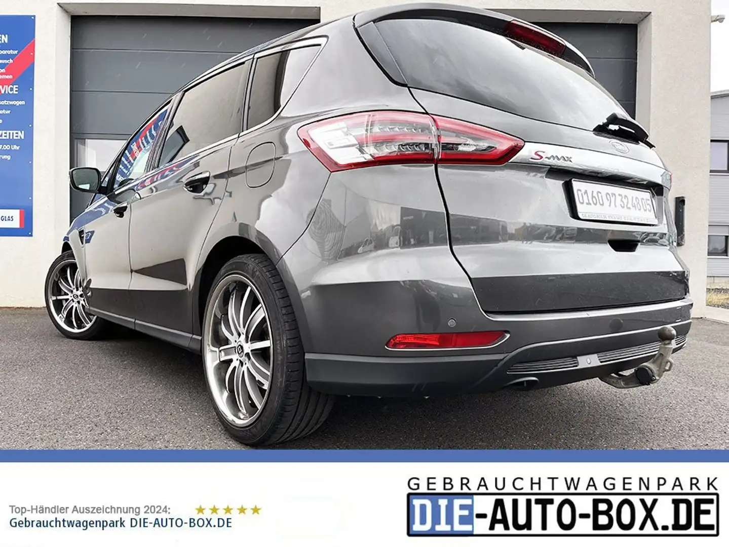 Ford S-Max Titanium | AHK | Design | Keyless | 20" Alu | ACC Grau - 2
