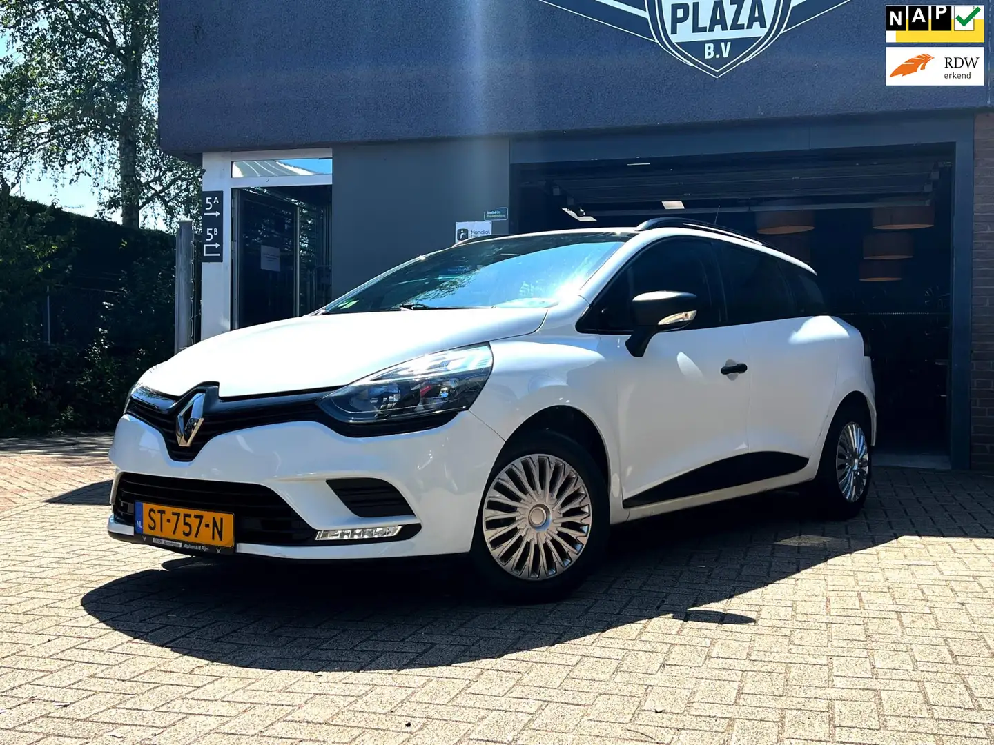 Renault Clio Estate 0.9 TCe Life Trekh_Carplay_Clima_Cruise Blanc - 1