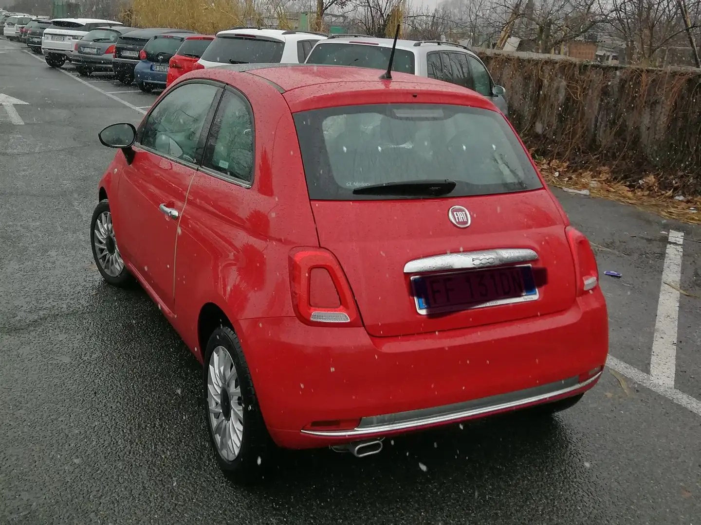 Fiat 500 500 III 2015 1.3 mjt Lounge 95cv Rosso - 2