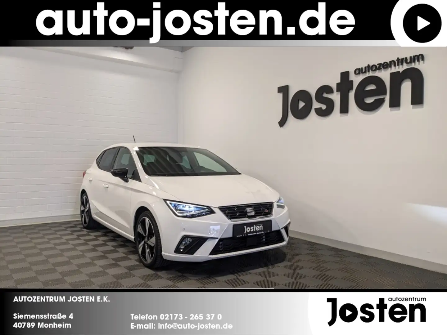 SEAT Ibiza FR Beats 1.5 TSI NAVI LED VIRTUAL PDC RFK Blanc - 1