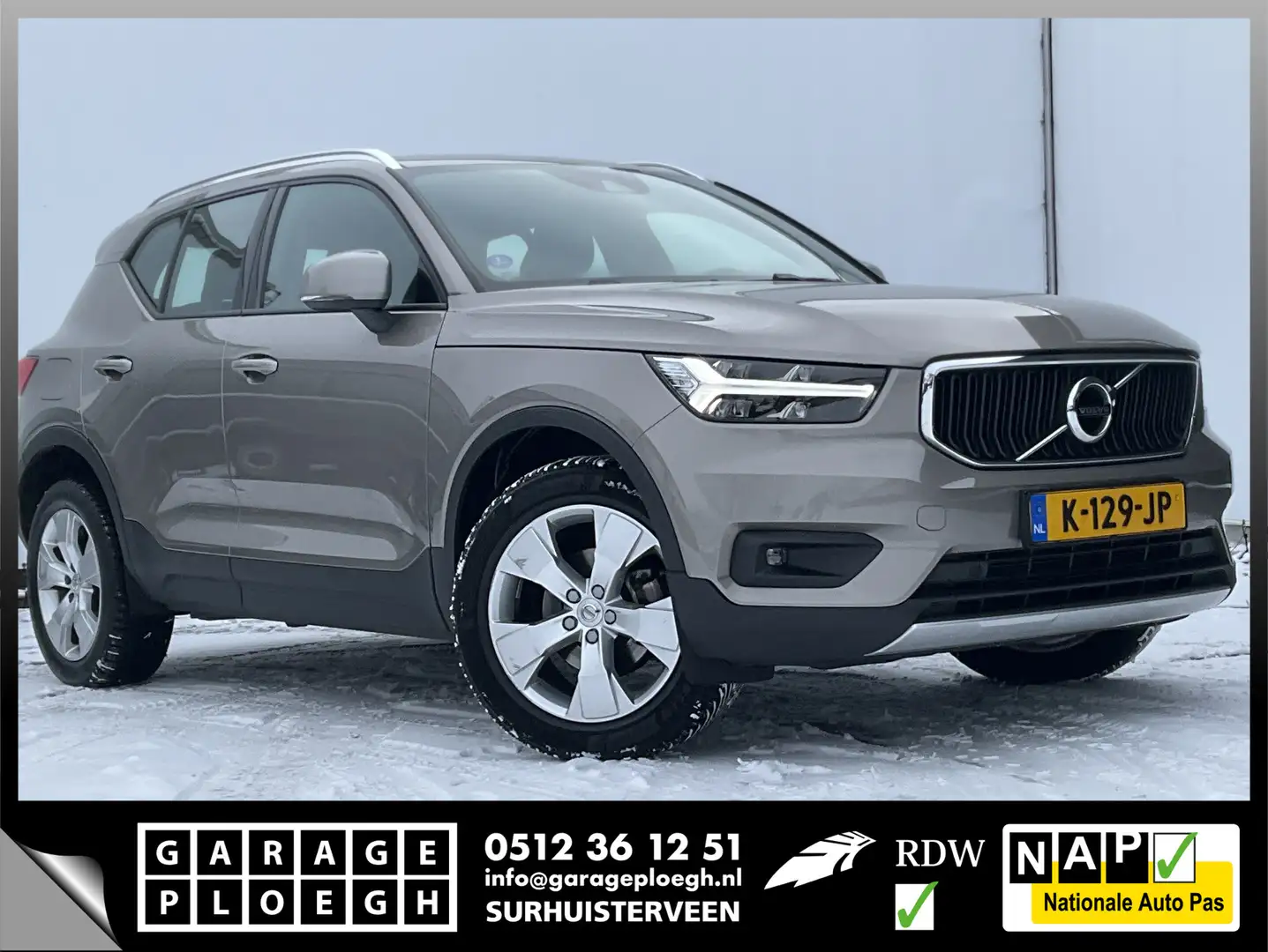 Volvo XC40 1.5 Automaat Pro Sportstoelen Carplay Hoge zit Bus Gris - 1