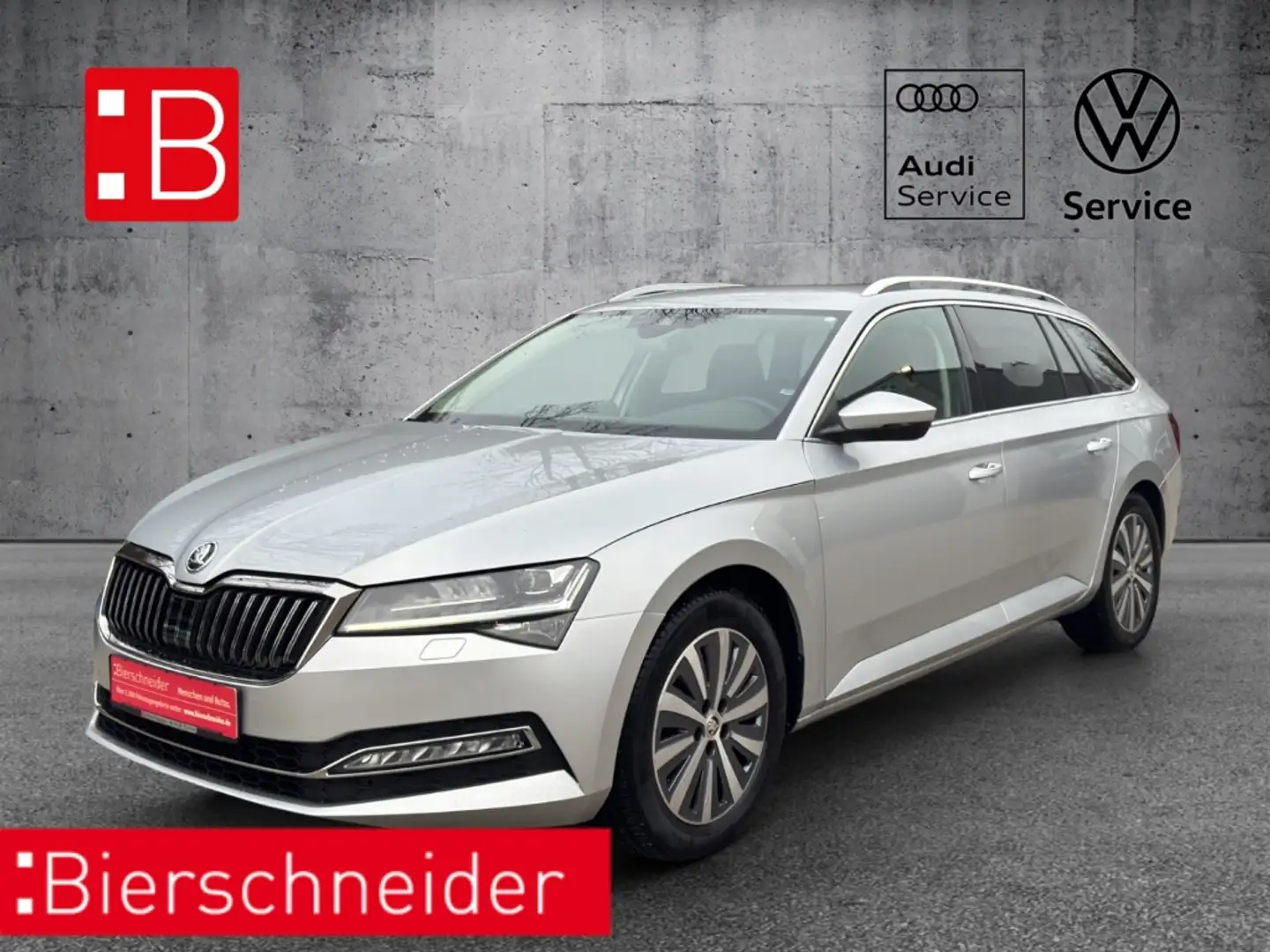 Skoda Superb Combi 1.5 TSI DSG Style MATRIX VIRTUAL KAMERA AHK Silber - 1