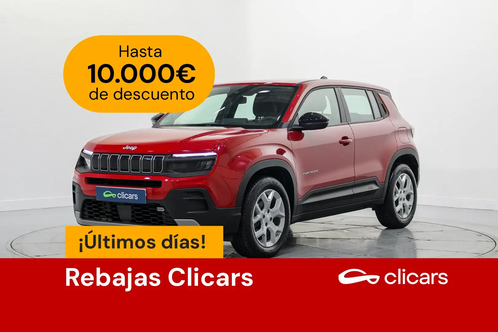 Jeep Avenger 1.2 Altitude 100 Červená - 1