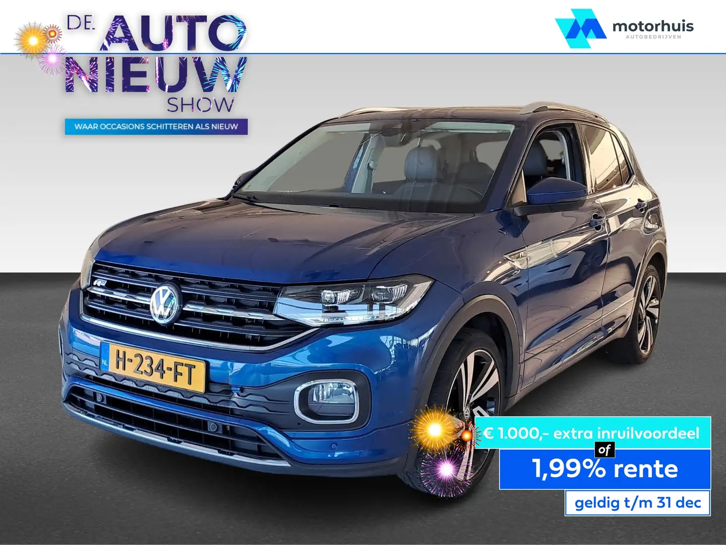 Volkswagen T-Cross 1.0 TSI 115pk 7-DSG Automaat T-Cross Style Azul - 1