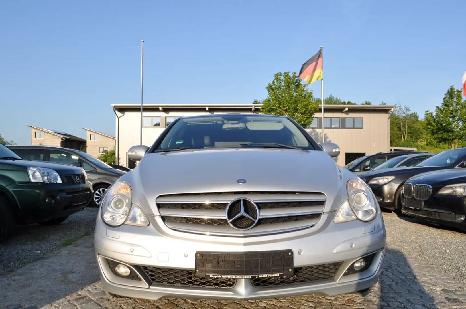Mercedes-Benz R 350 L 4Matic /STEUERKETTE NEU/ 7 SITZER/S-HEFT Silber - 2