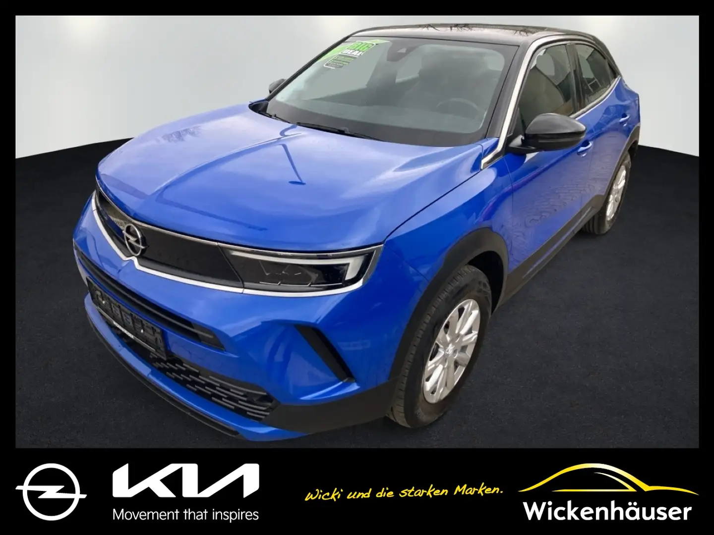 Opel Mokka-E Mokka e Edition Automatik Navi Kamera SHZ LED Blau - 1
