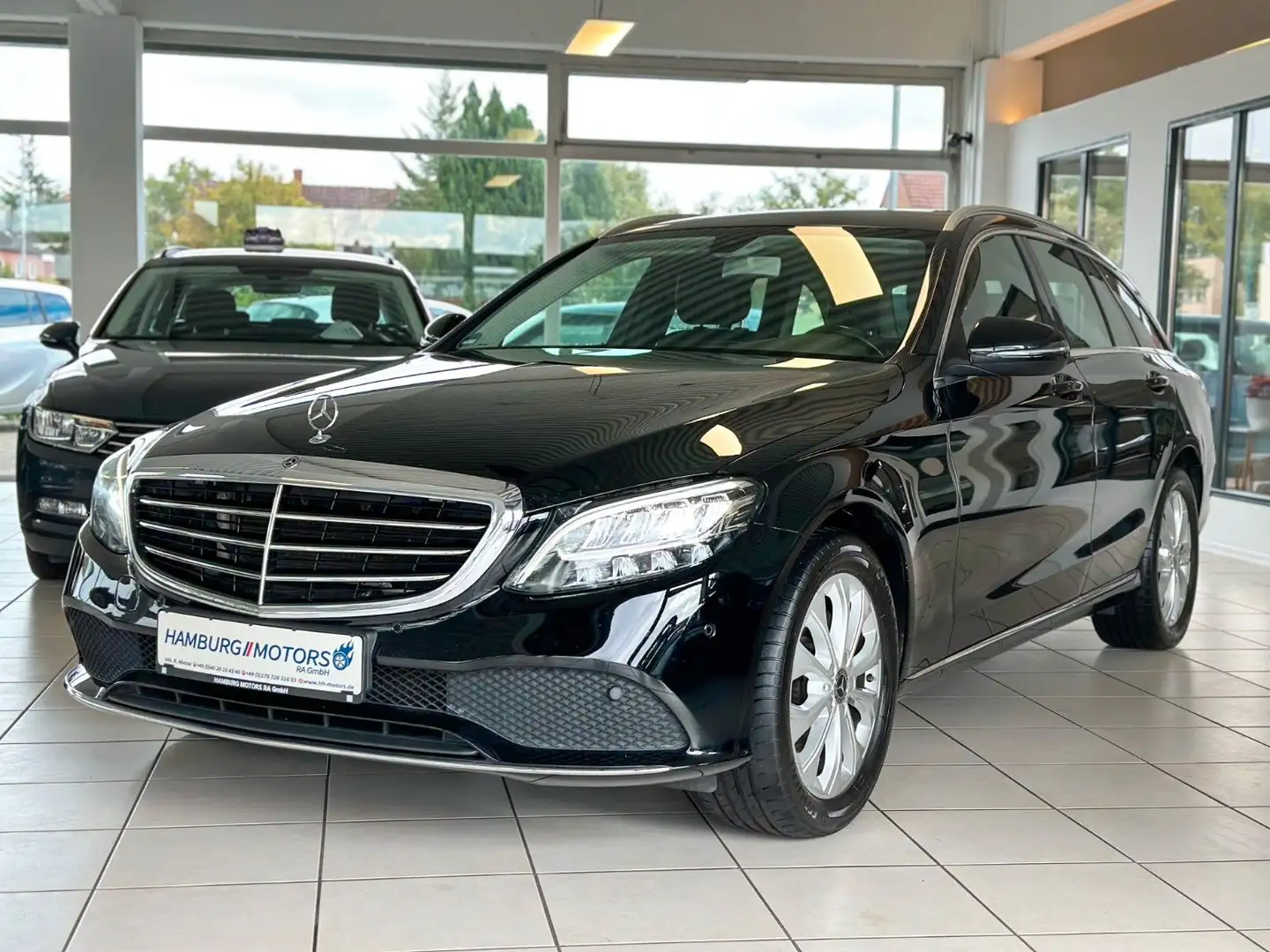 Mercedes-Benz C 200 d T 9G-Tronic Exclusive AHK/KAMERA/CARPLAY Noir - 2