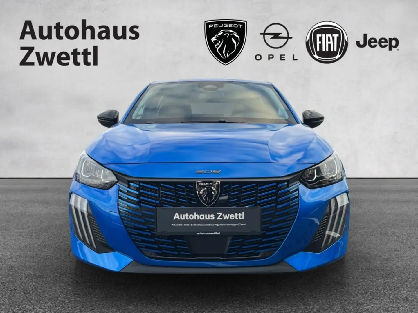 Peugeot 208 Allure Hybrid 110 e-DCS6 Blau - 2