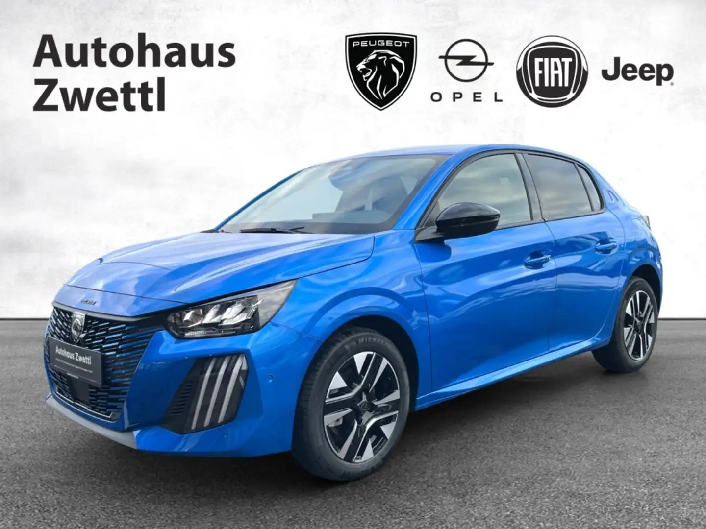 Peugeot 208 Allure Hybrid 110 e-DCS6 Blau - 1