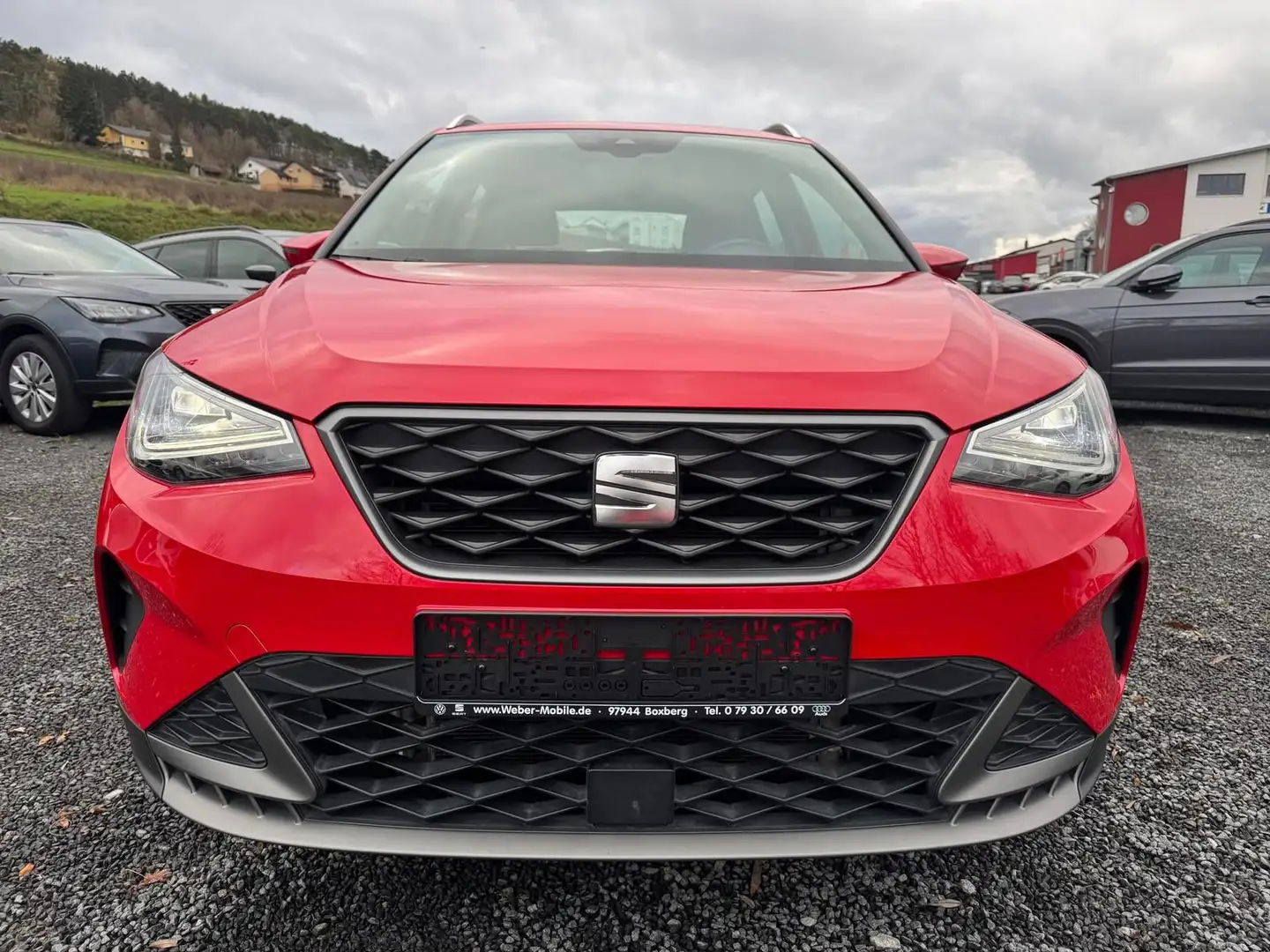 SEAT Arona 1.0 TSI *FR*PDCHI*TEMPOMAT*DAB*NAVI*APP-CO Rot - 2