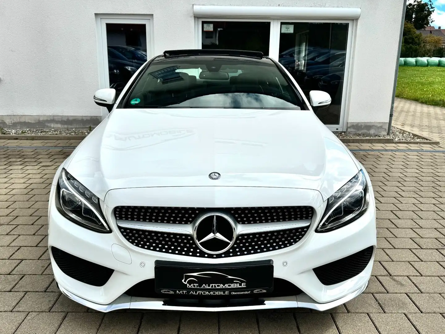 Mercedes-Benz C 220 Coupe*AMG*NAVI*PDC*LED*PANO*KLIMA*SHZ*BLUE Weiß - 2