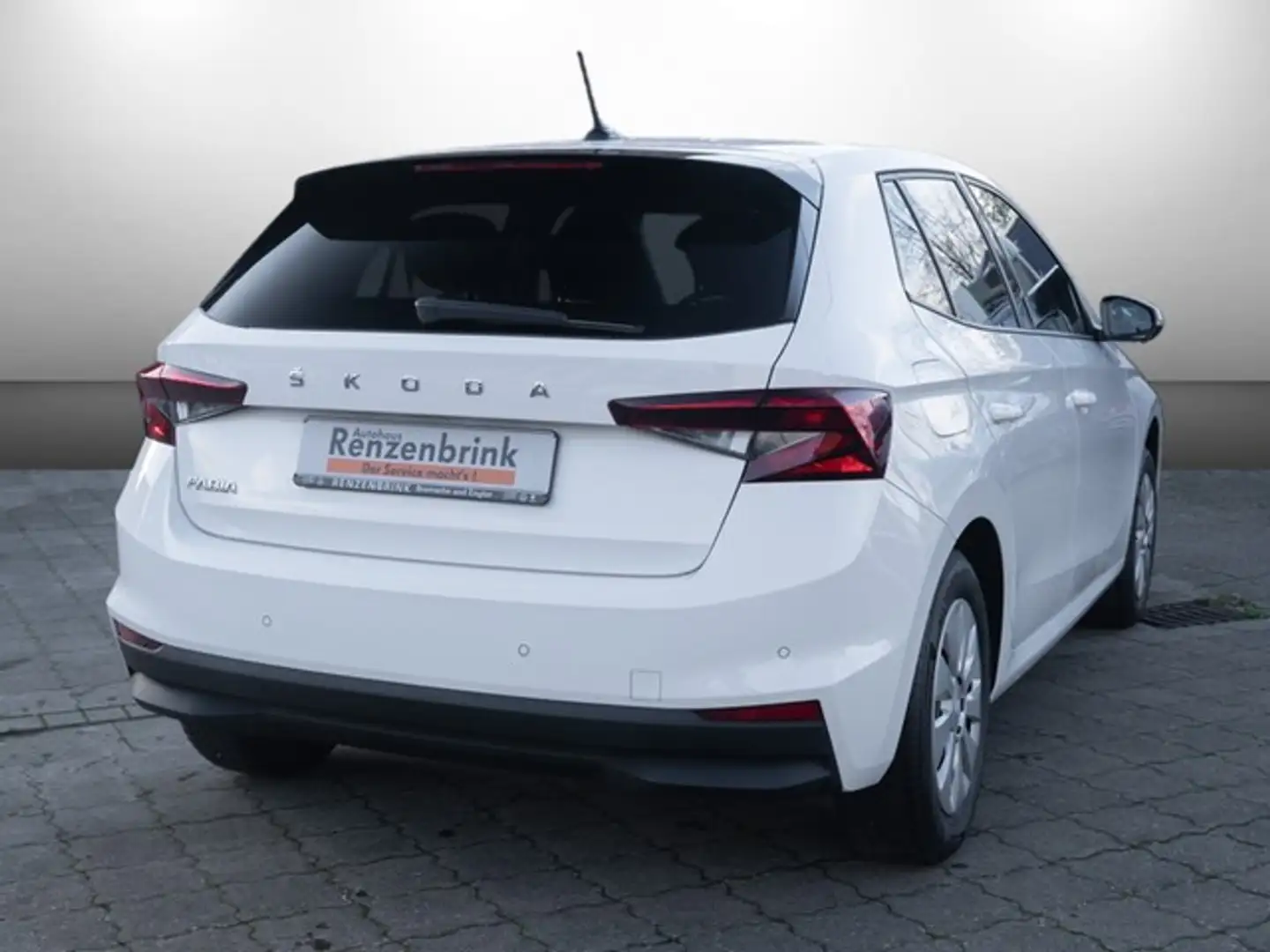 Skoda Fabia 1.0 LED+KLIMA+PDC+LANE+SUNSET Blanc - 2