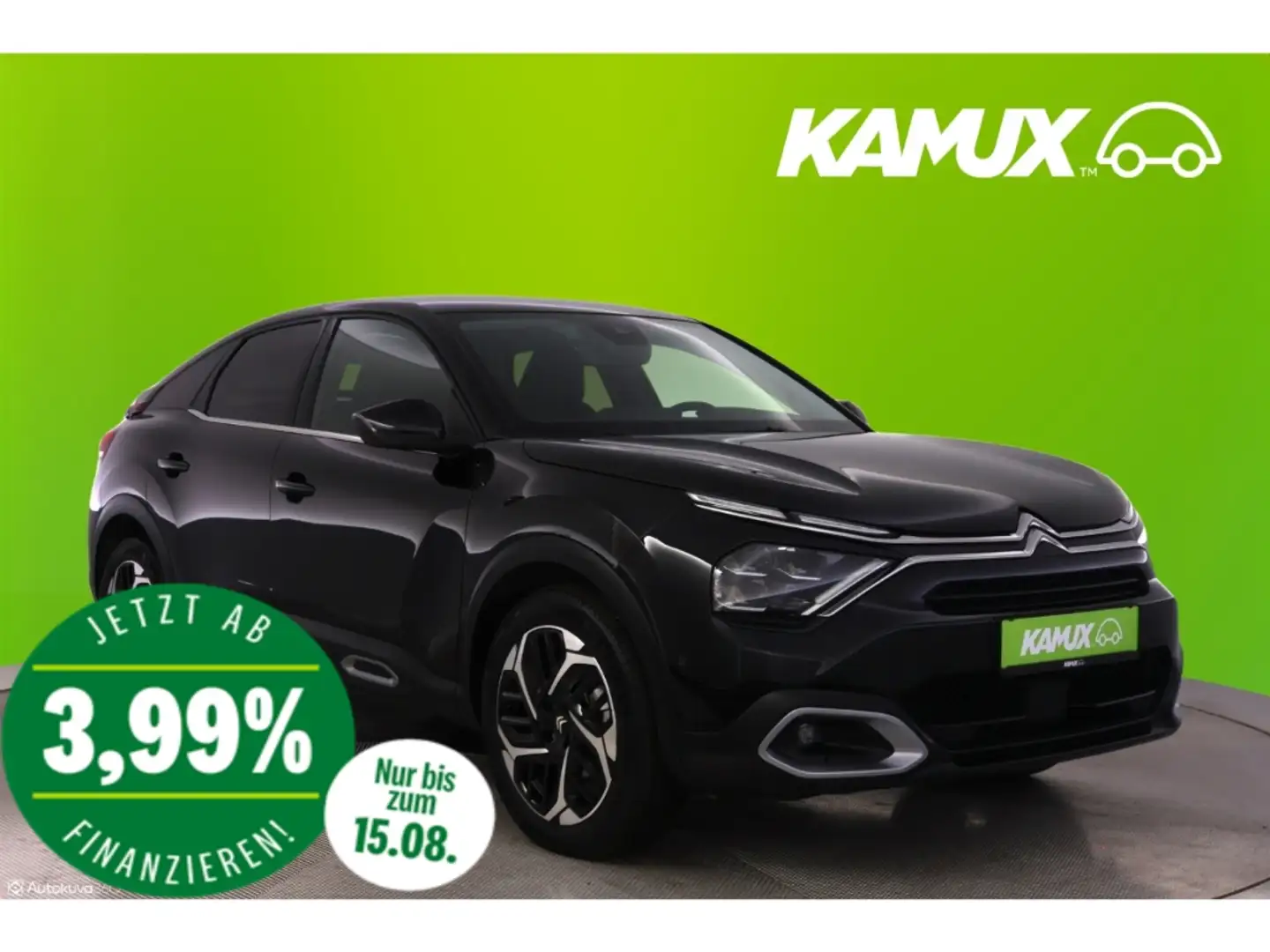 Citroen C4 1.2PureTech Aut.Shine+LED+NAVI+HUD+PDC Schwarz - 1
