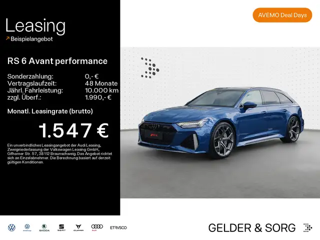 Audi RS6 StHzg*Keramik*AHK*305kmh*