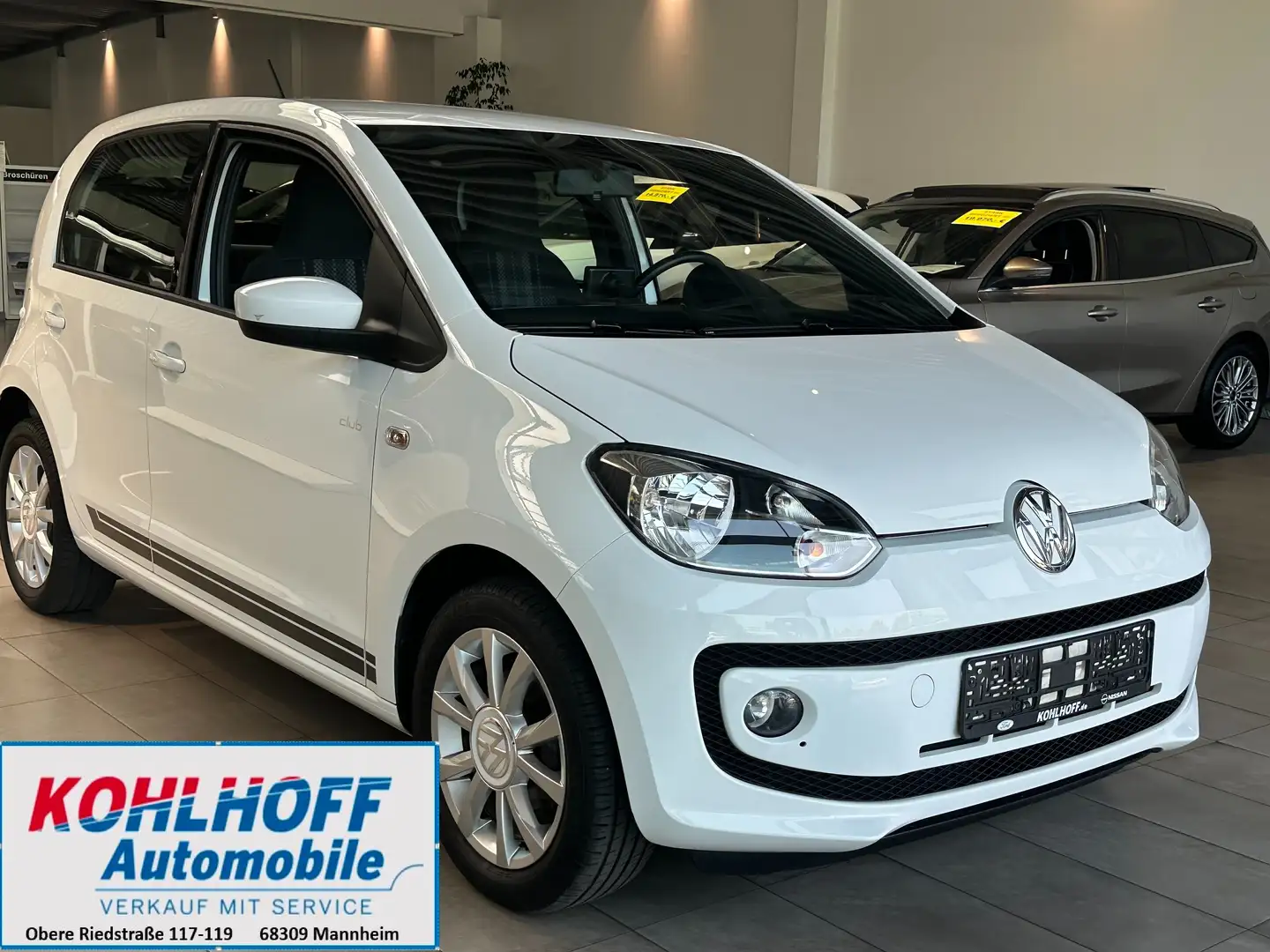 Volkswagen up! club up! Navi Winter Sitzheizung Klima Radio Weiß - 1