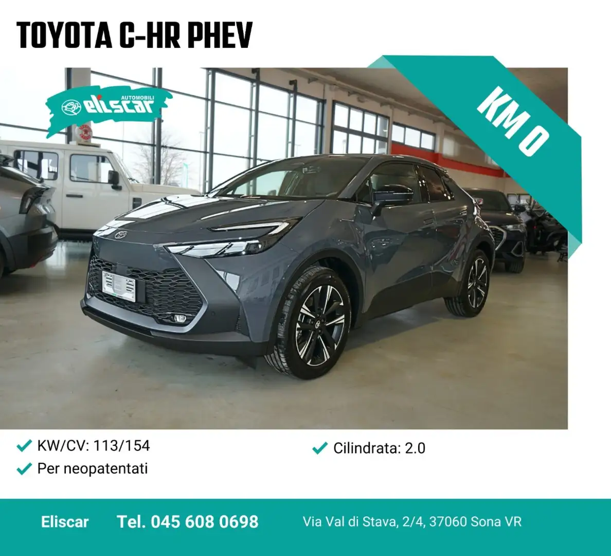 Toyota C-HR 2.0 PHEV Trend Grau - 1