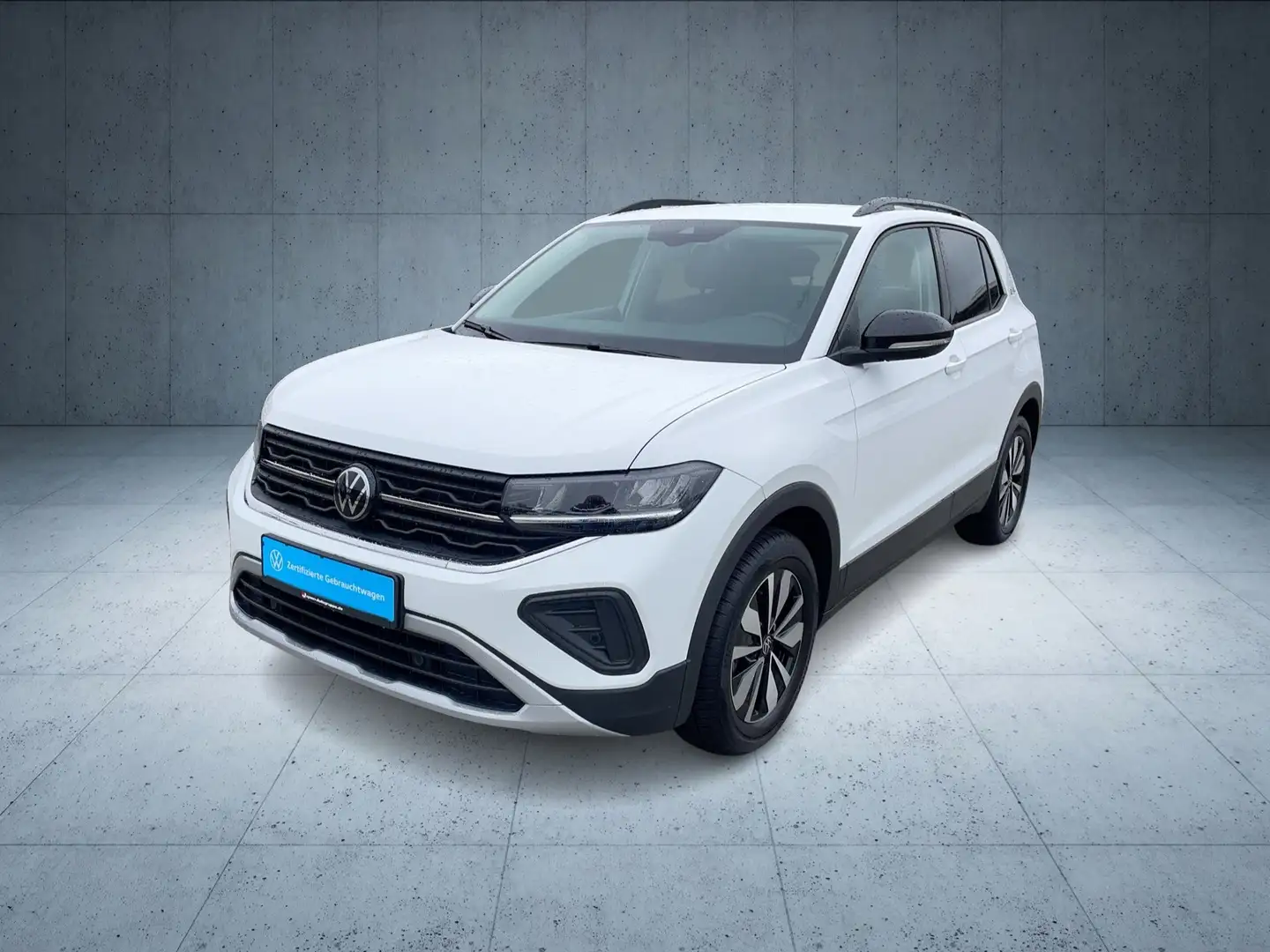 Volkswagen T-Cross Goal 1.0 TSI AHK+ACC+LM+LED+SHZ+RearView Weiß - 2