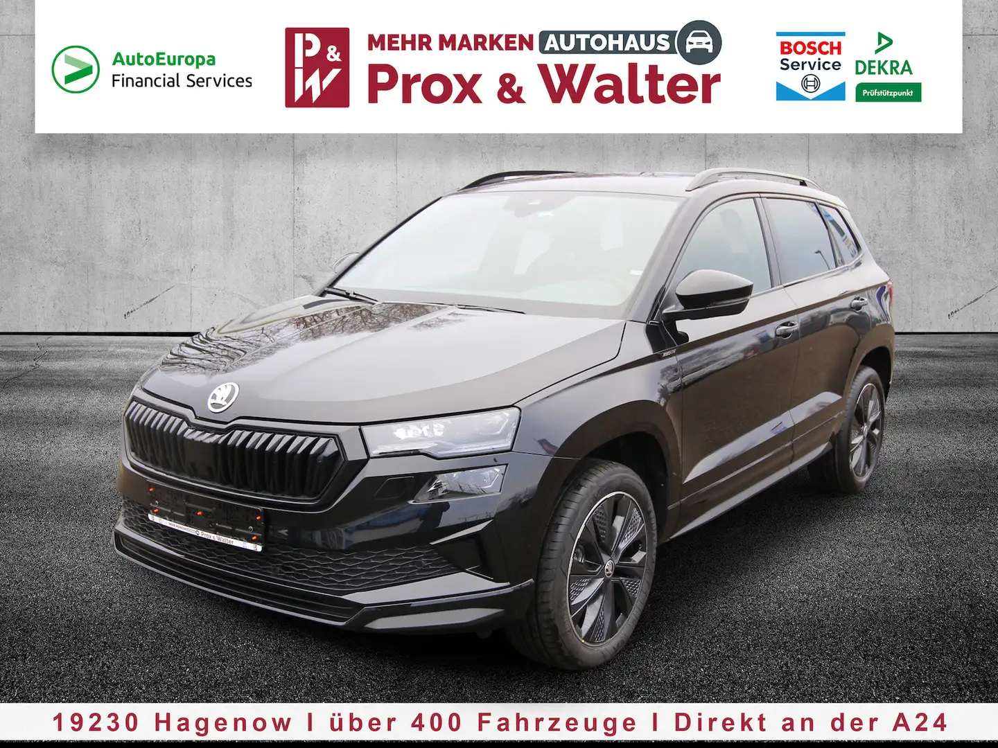 Skoda Karoq 1.5 TSI 7-DSG SportLine LED-Matrix+KAMERA Schwarz - 2