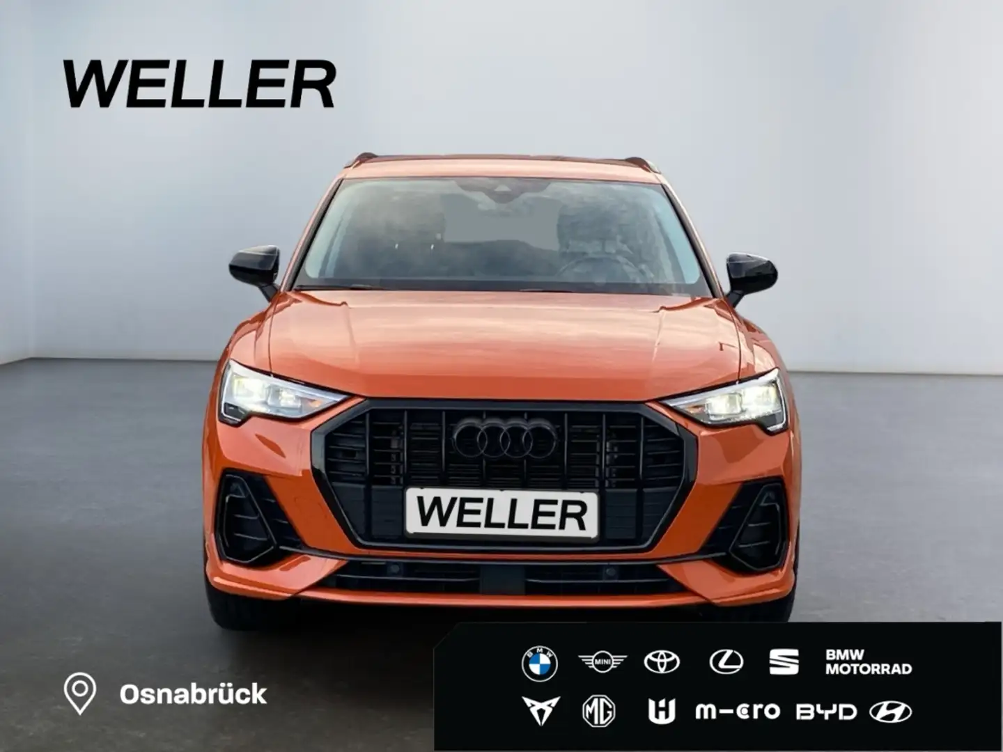 Audi Q3 35 TDI S tronic *S line*AHK*ACC*Optik*SHZ*PDC* Orange - 2