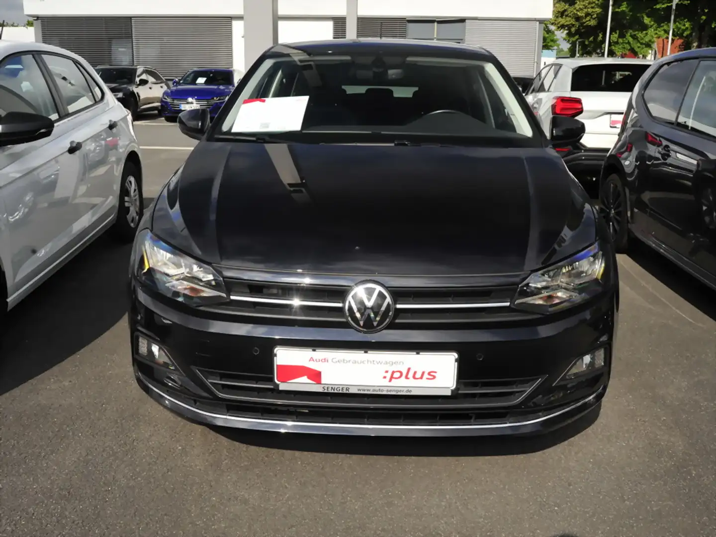 Volkswagen Polo 1.0 TSI Highline PDC Sitzheizung ACC Klima Schwarz - 2