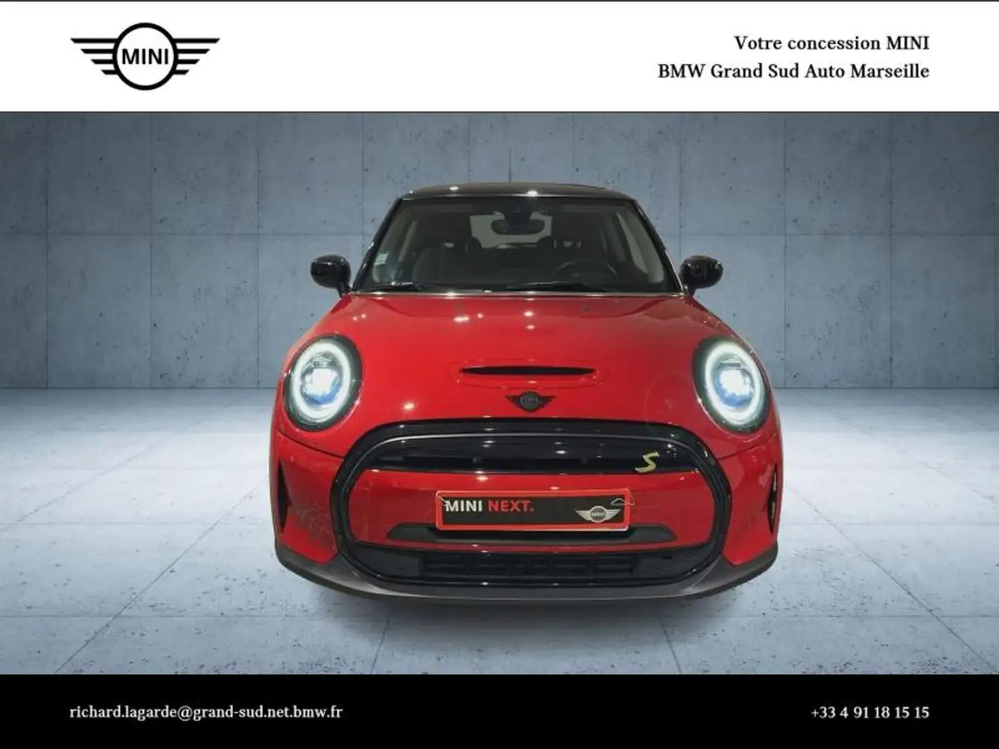 MINI Cooper SE Cooper SE 184ch Classic BVA 5CV Rouge - 2