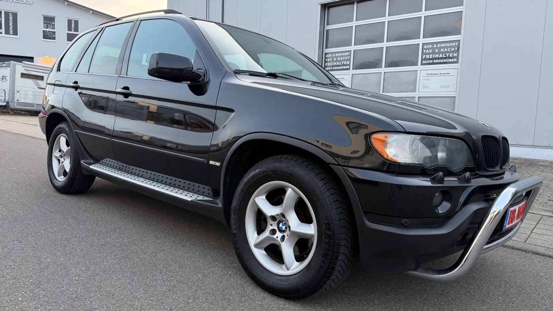 BMW X5 3.0d X-DRIVE 4X4 AUTOMATIK,LEDER,AHK,LUFTFAHR Nero - 2