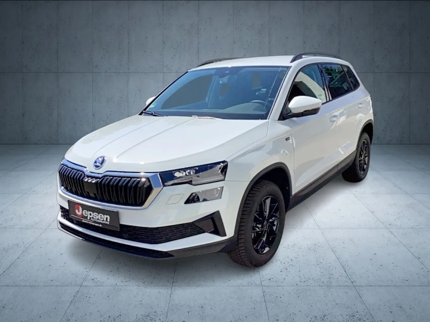 Skoda Karoq Selection 1.5 TSI DSG  NAVI/LED/FSE/SHZ ACC SpurH Weiß - 2