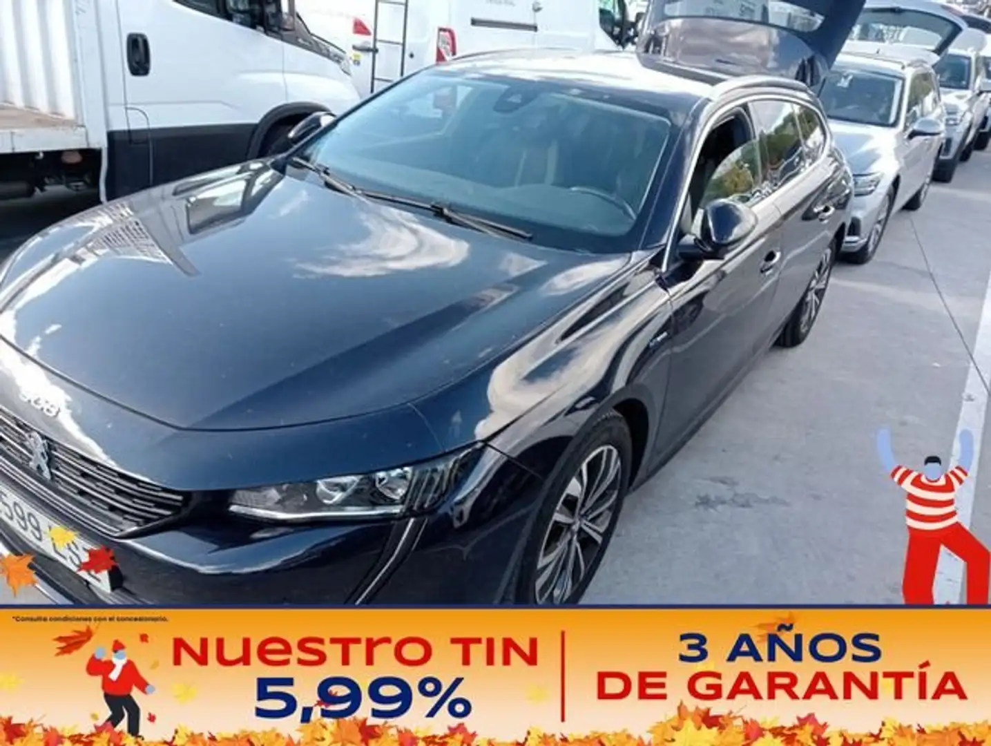 Peugeot 508 SW Hybrid 225 Allure Pack e-EAT8 Negro - 1