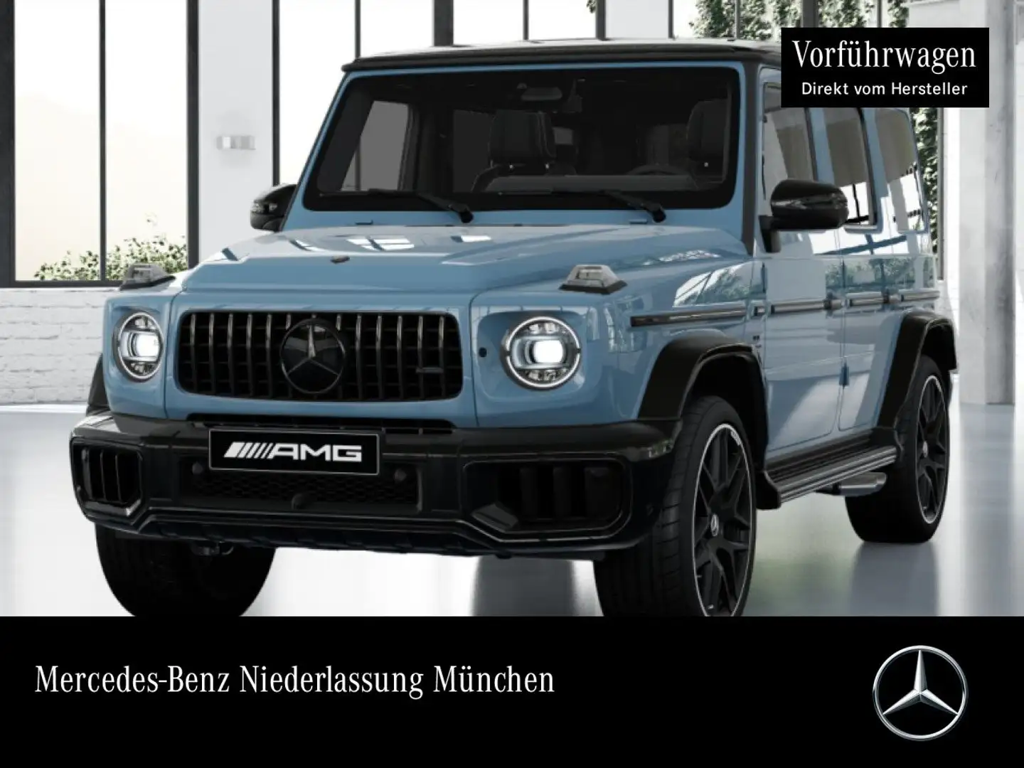 Mercedes-Benz G 63 AMG Fondent 360° Stdhzg AHK Night Sitzh Blau - 1
