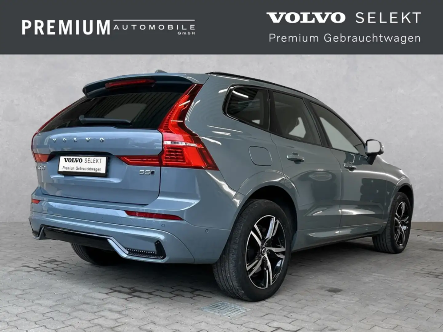 Volvo XC60 B5 Diesel AWD R-Design 360°/ACC/Pano/H&K/HUD/Stand Gris - 2