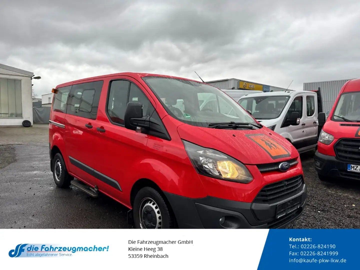 Ford Transit Custom Tourneo 300 L1  *2535 *EXPORT Rouge - 1