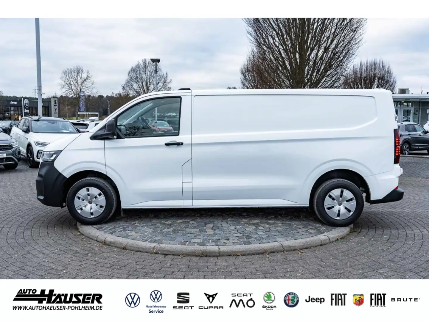 Volkswagen Transporter T7 Kastenwagen LR 2.0 TDI AHKV TEMPOMAT PDC LED KL Weiß - 2