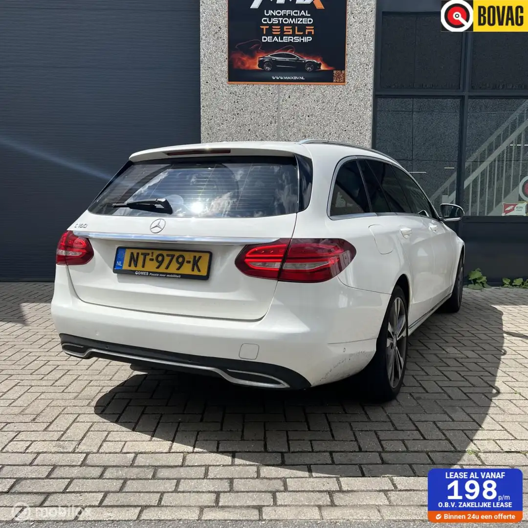 Mercedes-Benz C 180 Estate Ambition - Benzine, Automaat Wit - 1