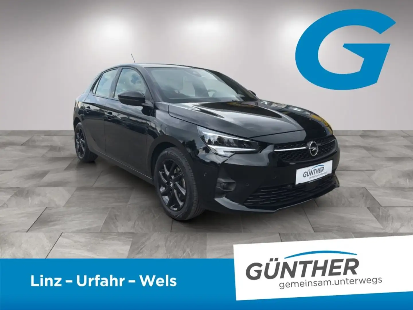 Opel Corsa GS 1.2  Direct Injection Turbo Schwarz - 2