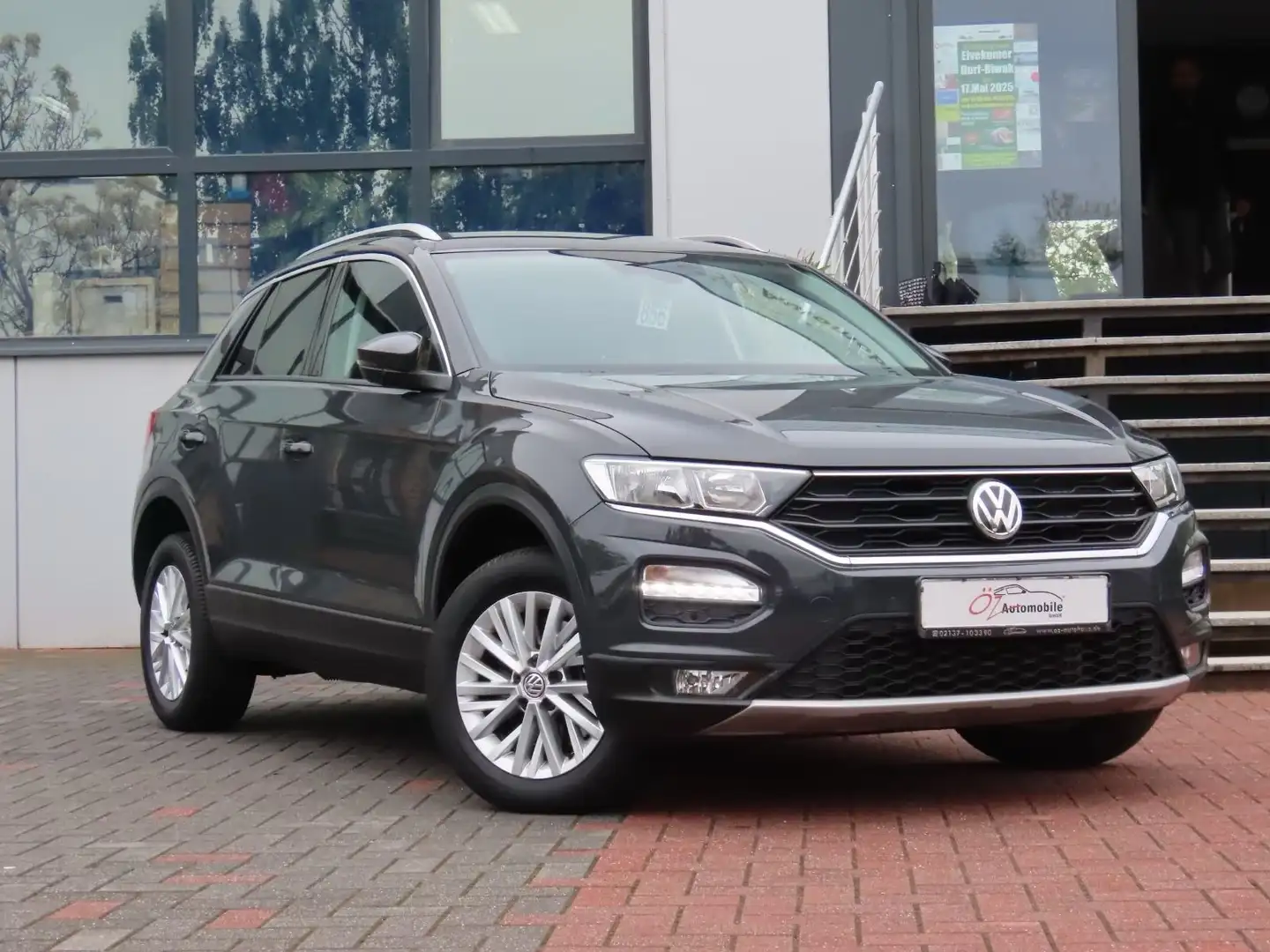 Volkswagen T-Roc 2.0 TDI SCR DSG Style ACC CarPlay Gris - 1