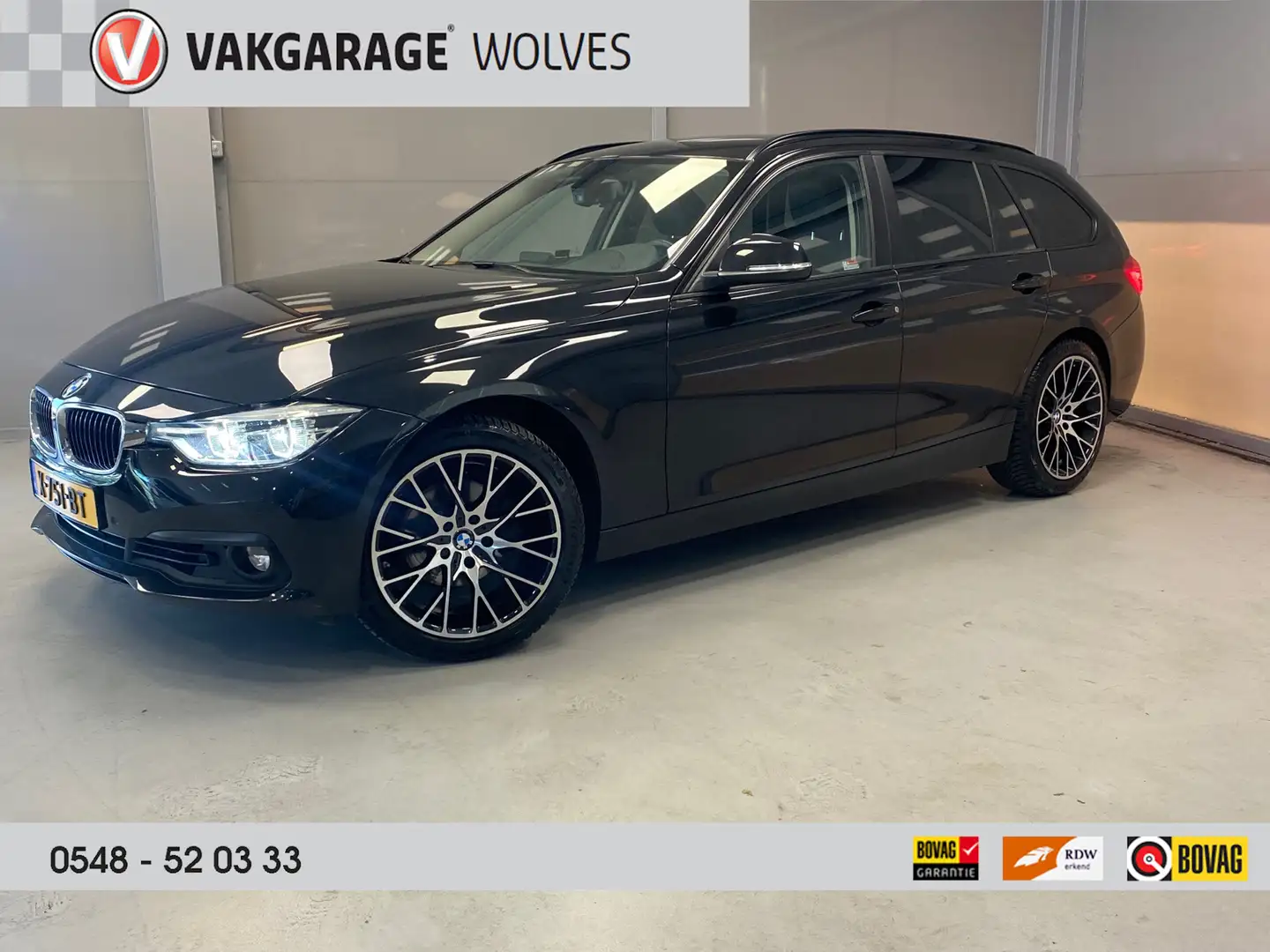 BMW 318 3-serie Touring 318i Executive | LED | ELEKT ACHTE Zwart - 1