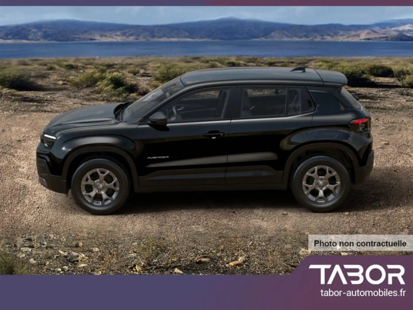Jeep Avenger 1.2 MHEV 110 DTC Longitude LED PDC Noir - 2
