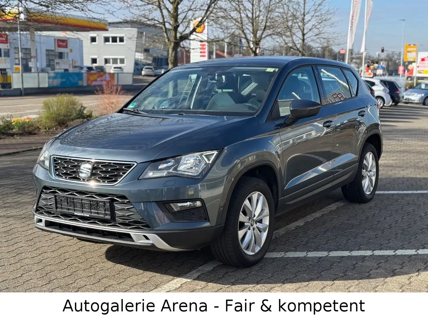 SEAT Ateca 4Drive 2.0 TDI *Allrad *CAM *Navi Gris - 1