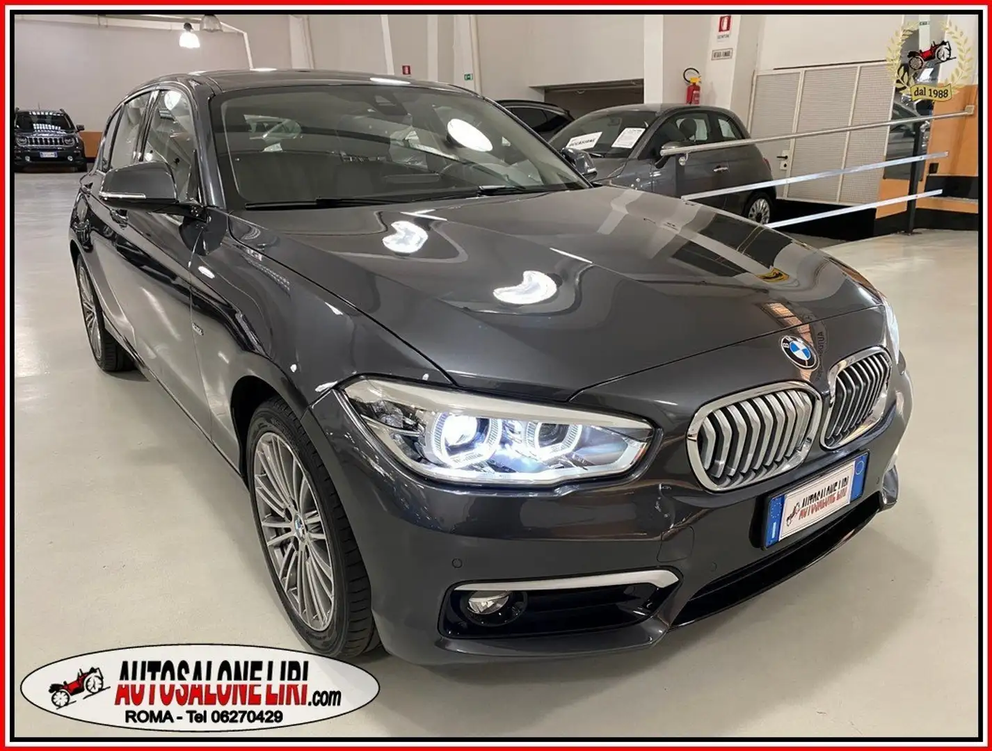 BMW 116 d -AUTOMATICO- URBAN 5P 1.5D 116cv *NEOPATENTATI* Grigio - 1